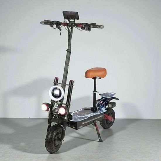 صورة سكوتر الوحش 60 فولت مطور بمحركين بقوة 6000 واط